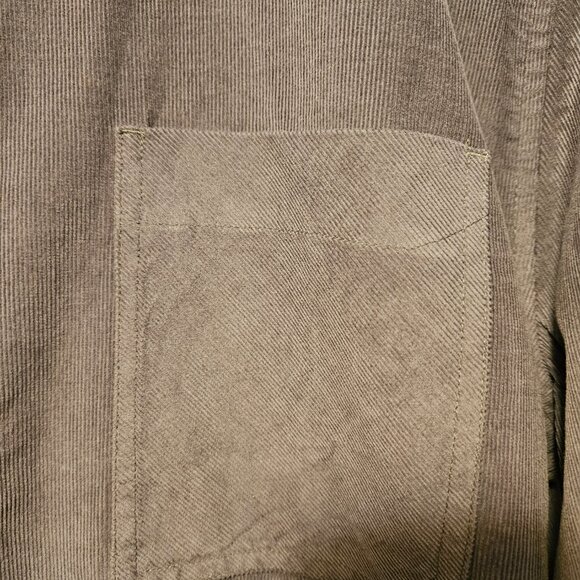 Mountain Khakis Men's Classic Fit Gray Corduroy Button Up Shirt - Size Large - Picture 3 of 10